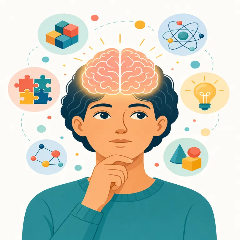 cerebral（知的な、頭脳的な・adjective）の覚え方イラスト