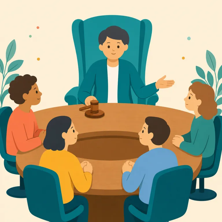 chairmanship（会長職・名詞）の覚え方イラスト — まず chair を「椅子」だけでなく「会議を仕切る席・役」として覚えるとつながります