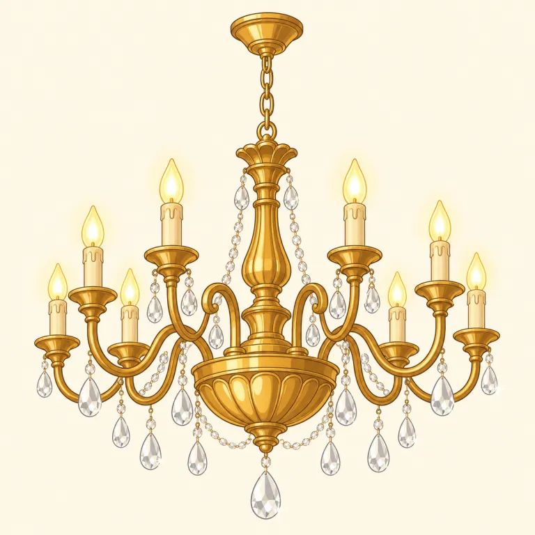 chandelierの覚え方イラスト
