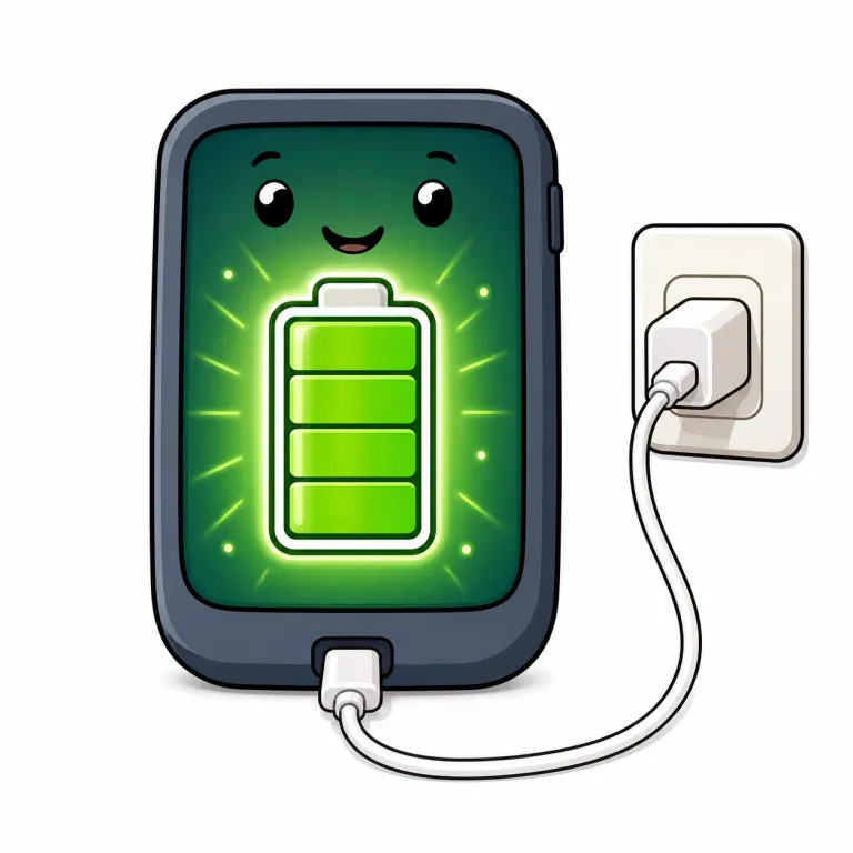 charge（充電する・verb）の覚え方イラスト