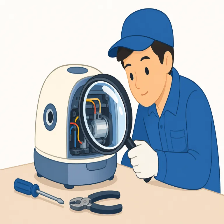 check（点検、検査・noun）の覚え方イラスト