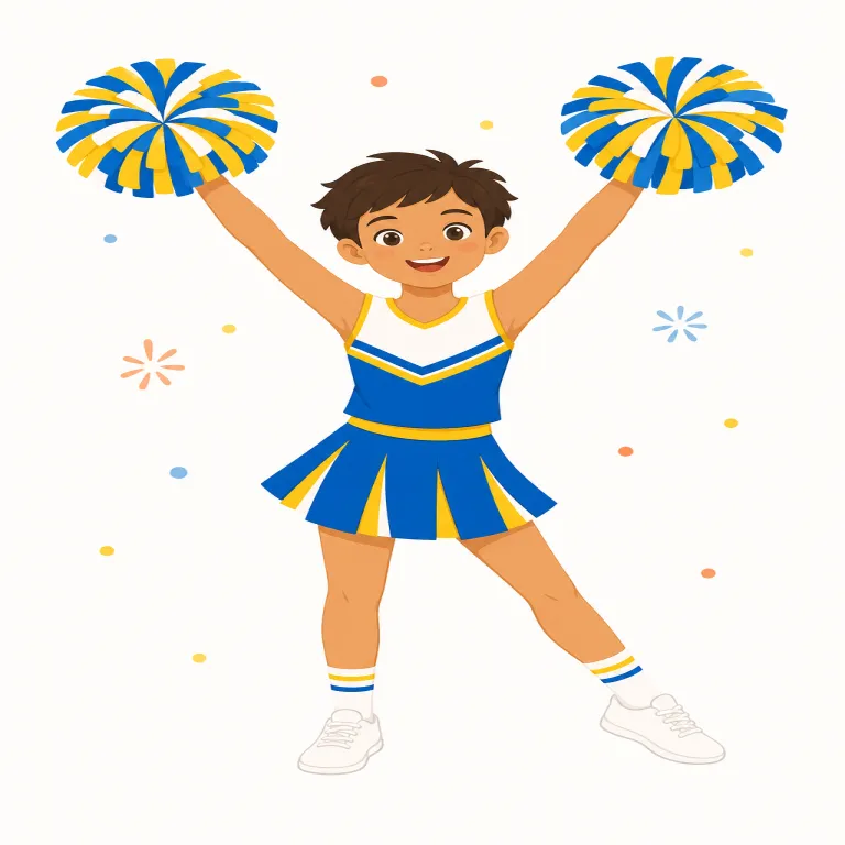 cheerleaderの覚え方イラスト