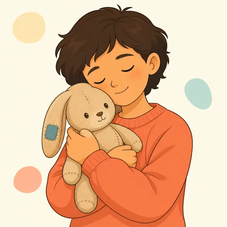 cherished（大切な・形容詞）の覚え方イラスト — cherish「愛情を込めて大切にする」の -ed 形なので、「長く心に抱いて大事にされている」と捉えると覚えやすいです