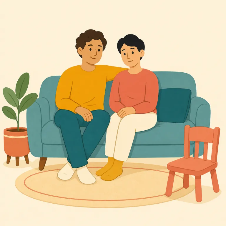 childless（子供のいない・形容詞）の覚え方イラスト — child + -less で「子どもがない状態」