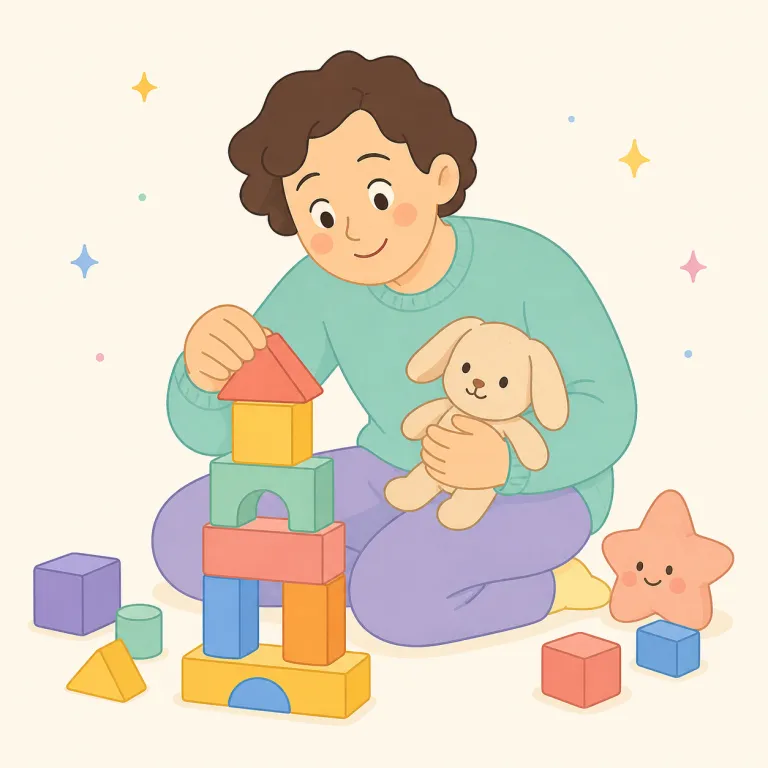 childlike（子供らしい、無邪気な・形容詞）の覚え方イラスト — child + -like で「子どものような」とそのまま取れる形