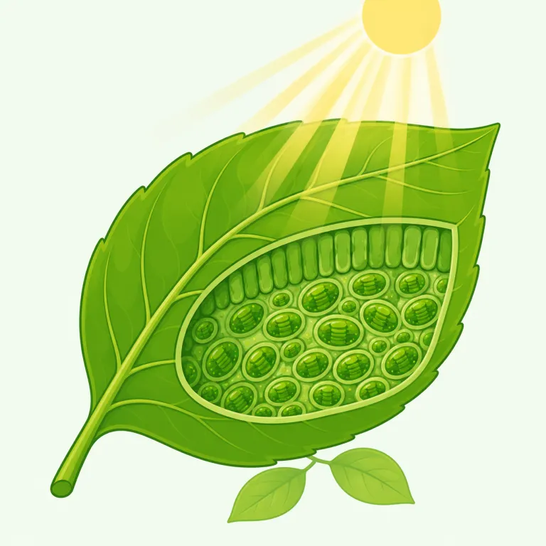 chlorophyllの覚え方イラスト