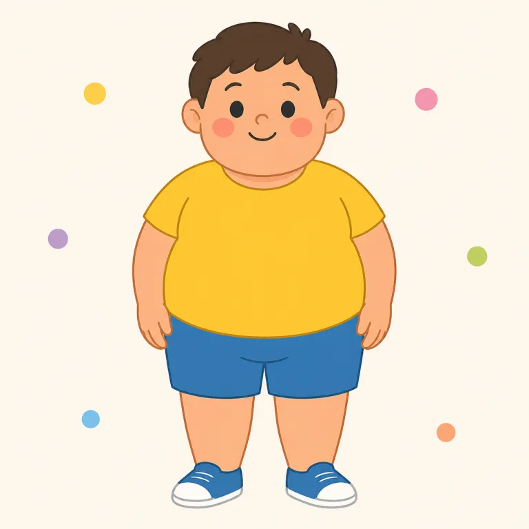 chubbyの覚え方イラスト