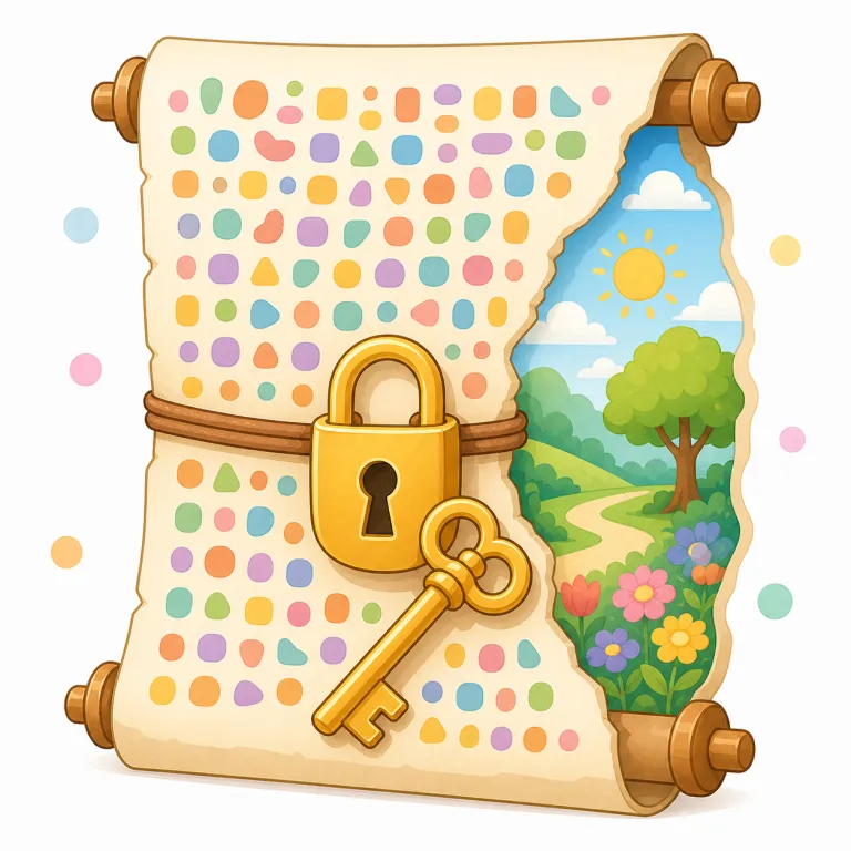 cipher（暗号・名詞）の覚え方イラスト — 「知らない人には読めない秘密の文字の並び」を思い浮かべましょう
