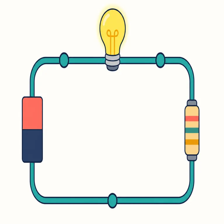 circuit（回路、巡回経路、サーキット・名詞）の覚え方イラスト — circle を知っていると覚えやすい語です