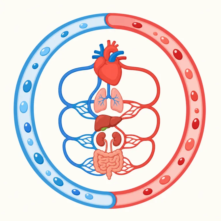 circulation（循環・名詞）の覚え方イラスト — このエントリでは circulation を「流通」ではなく、血液・空気・液体などが一定の経路を通って回り続ける「循環」として覚えます