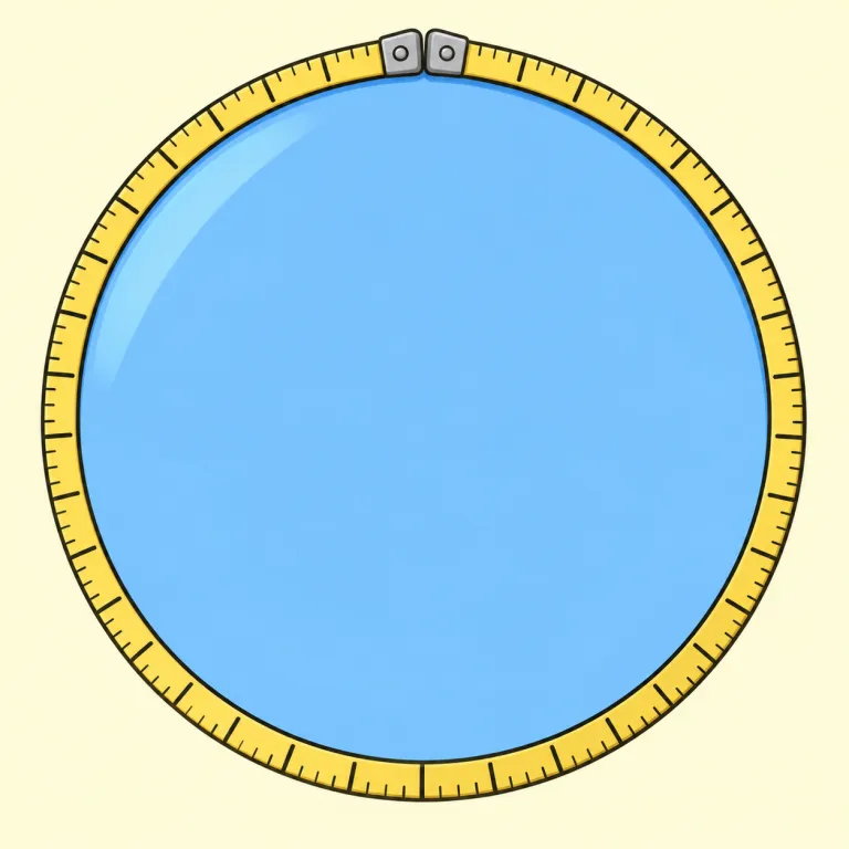 circumference（円周・noun）の覚え方イラスト