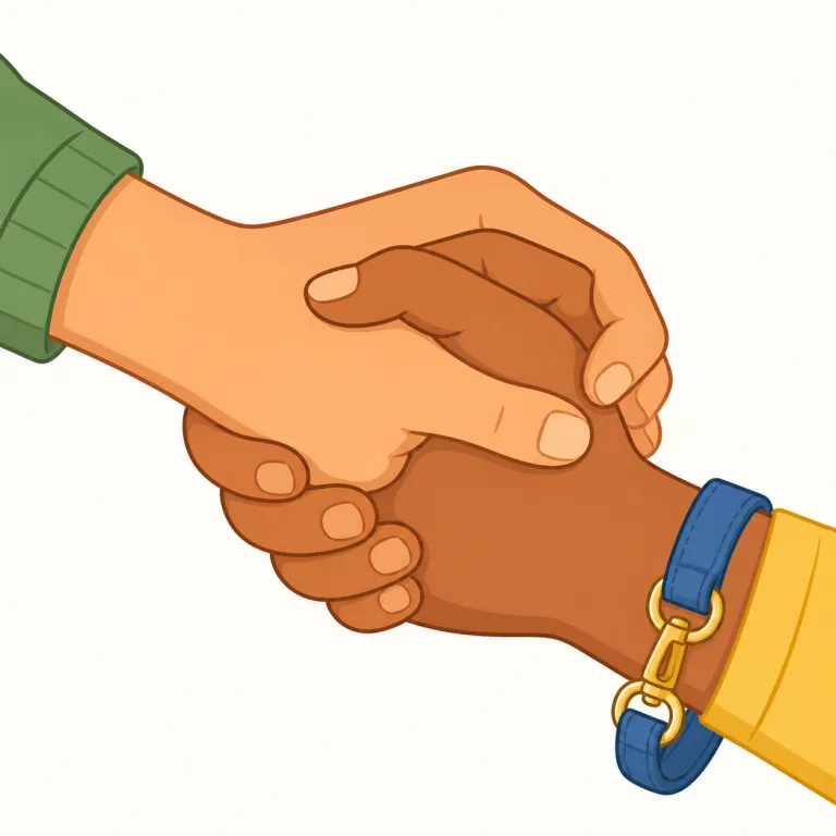 clasp（しっかり握る、抱きしめる、留める・動詞）の覚え方イラスト — 動詞は「手や腕が対象を包んで閉じる」動きとして見ると使いやすいです