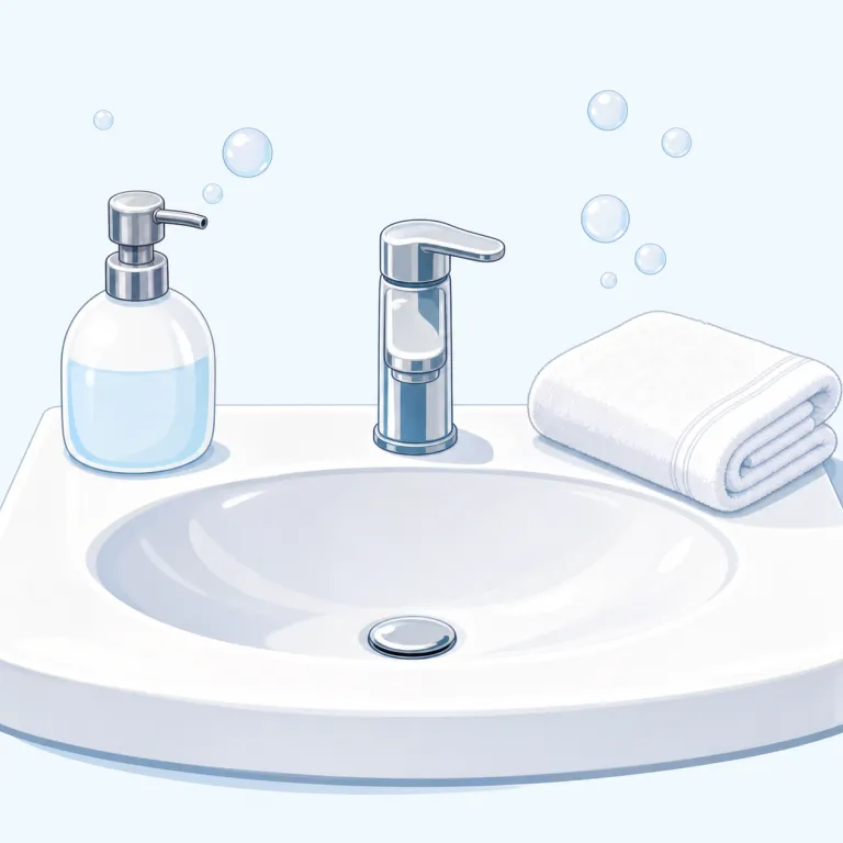 clean（清潔な・形容詞）の覚え方イラスト — 形容詞の clean は「見た目が整っている」よりも、「汚染されていないので安全・快適」という感覚で覚えると使い分けやすいです