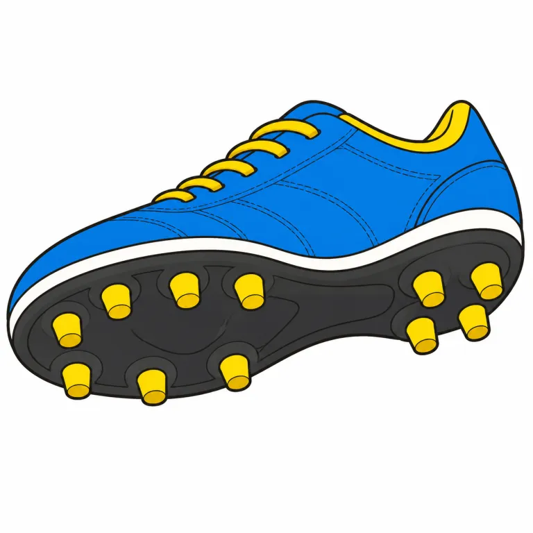 cleat（滑り止めの突起、ロープ止め金具・noun）の覚え方イラスト