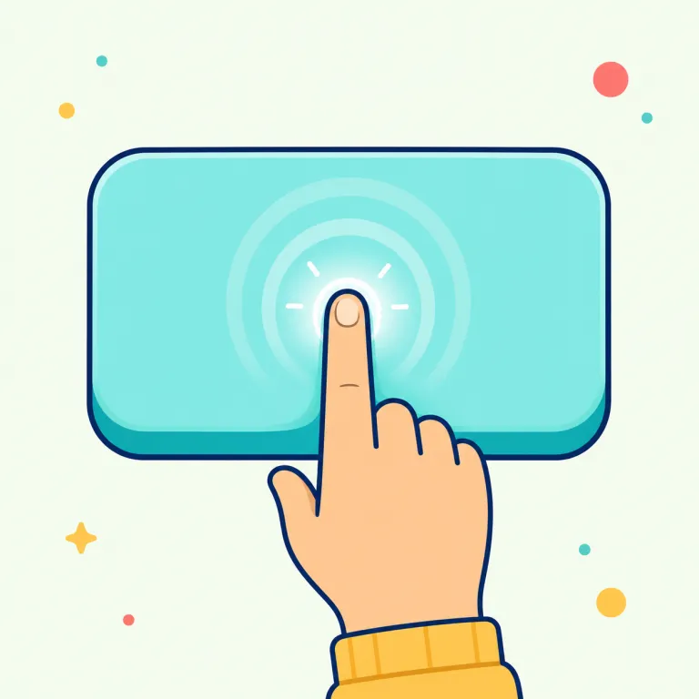 clickable（クリック可能・形容詞）の覚え方イラスト — click が分かれば覚えやすい語です