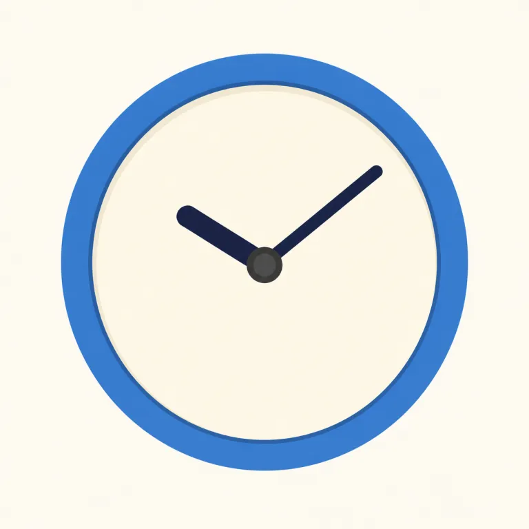 clock（時計・名詞）の覚え方イラスト — clock は「空間のどこかにあって、みんなが時刻を見る時計」と覚えると使いやすいです