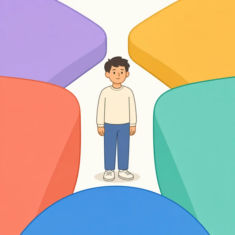 close in（包囲する・句動詞）の覚え方イラスト — この意味の close in は、ただ「近づく」だけでなく、外側から距離を詰めて相手の逃げ道を少なくしていく感じです