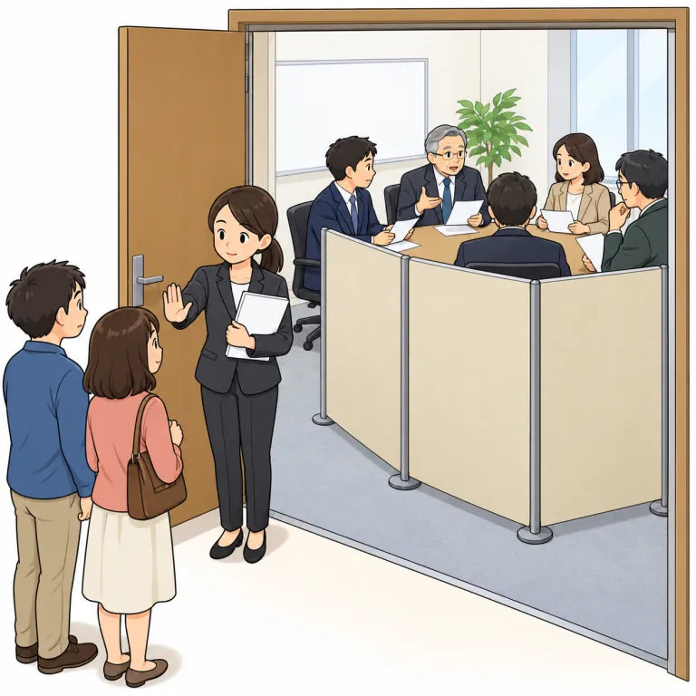 closed（非公開の・形容詞）の覚え方イラスト — 南京錠で一般からのアクセスが制限された状態を表す