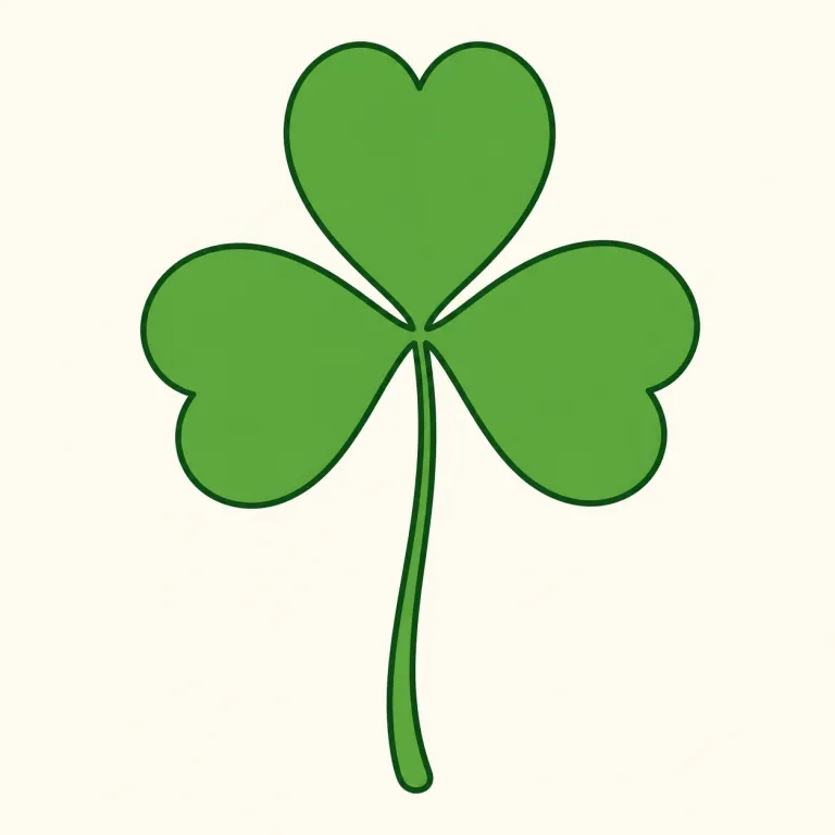 cloverleaf（クローバーリーフ型交差点またはクローバーの葉・noun）の覚え方イラスト