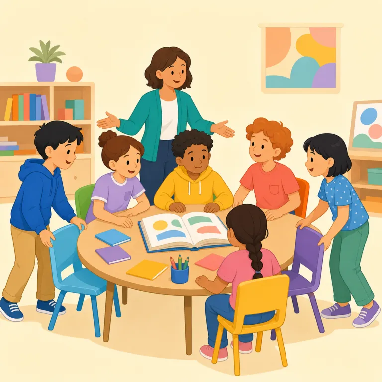 coed（男女共学・動詞）の覚え方イラスト — coed は coeducation（男女共学）を短くした形で、co- は「共同で」、education は「教育」を表す
