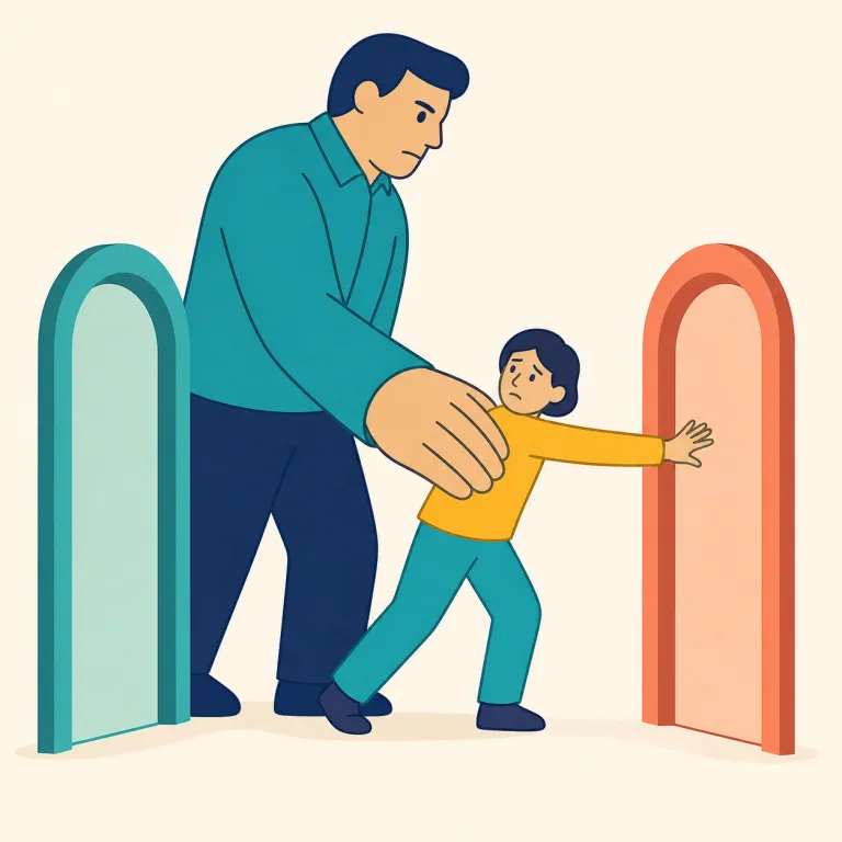 coercive（強制的な・形容詞）の覚え方イラスト — coerce（無理に従わせる）を知っていれば、その形容詞形が coercive
