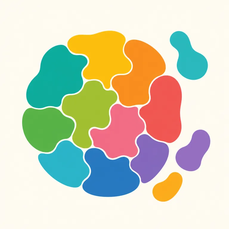cohesion（結束、一体感・名詞）の覚え方イラスト — cohesion はまず co-「いっしょに」と見て、cooperate や connect のような「結びつく」語群を思い出すと入りやすいです