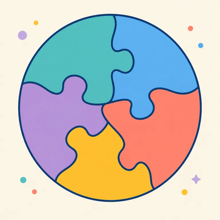 cohesive（一体となった・形容詞）の覚え方イラスト
