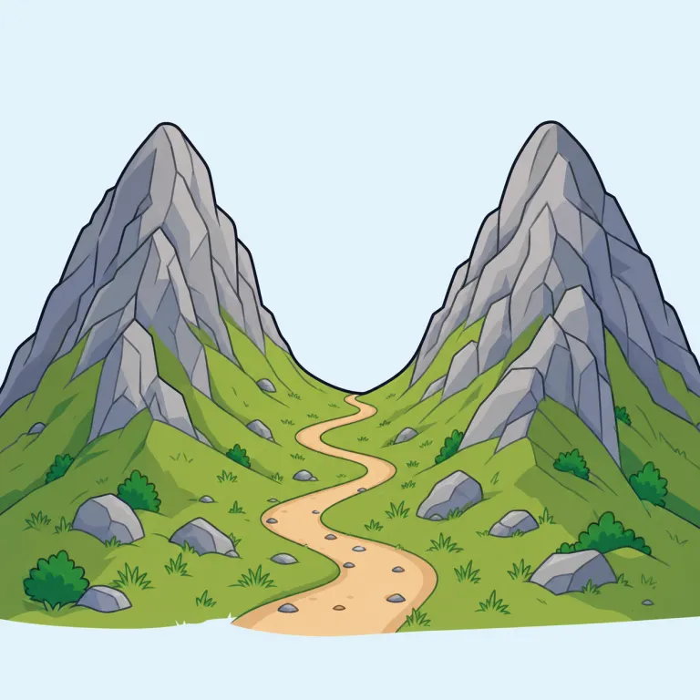 col（峠・名詞）の覚え方イラスト — col は短すぎて単独では覚えにくいので、まず pass と対比して入れると残ります