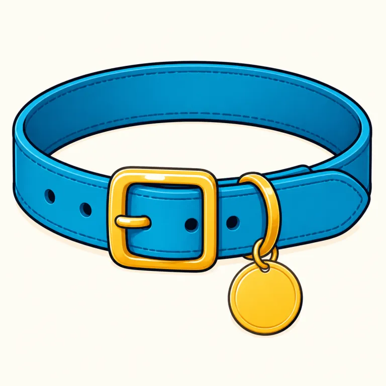 collar（首輪・noun）の覚え方イラスト