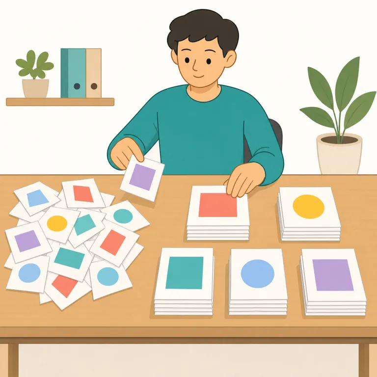 collating（照合して整理すること）の覚え方イラスト — collating は、まず基本形 collate を軸に覚えると定着しやすいです