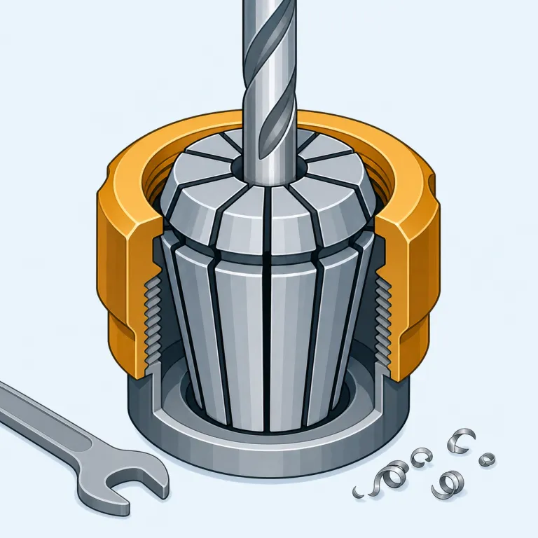collet（締め具・コレット・名詞）の覚え方イラスト — まず collar を思い出すと覚えやすい