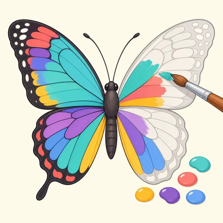coloration（着色・名詞）の覚え方イラスト — まず color が見えれば土台は十分