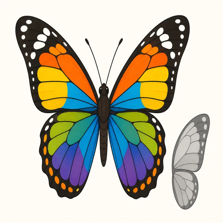 coloration（色彩・noun）の覚え方イラスト