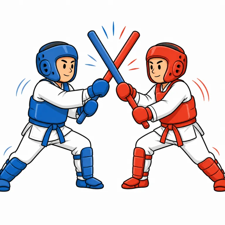 combat（戦う、対抗する・verb）の覚え方イラスト