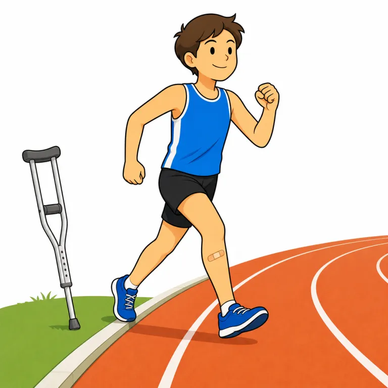 comeback（復帰・noun）の覚え方イラスト