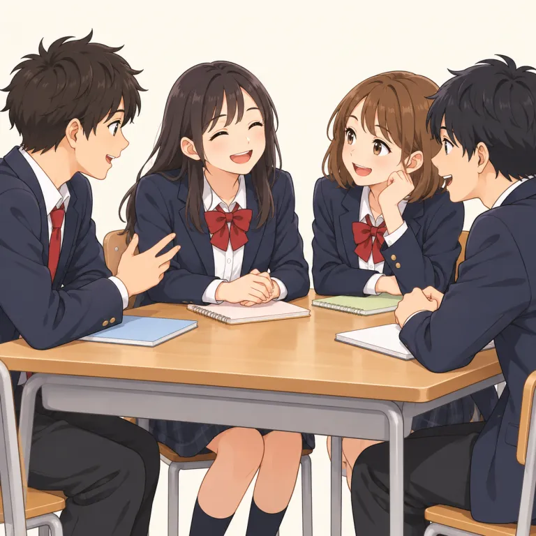 comfortable（気楽な、抵抗のない・adjective）の覚え方イラスト