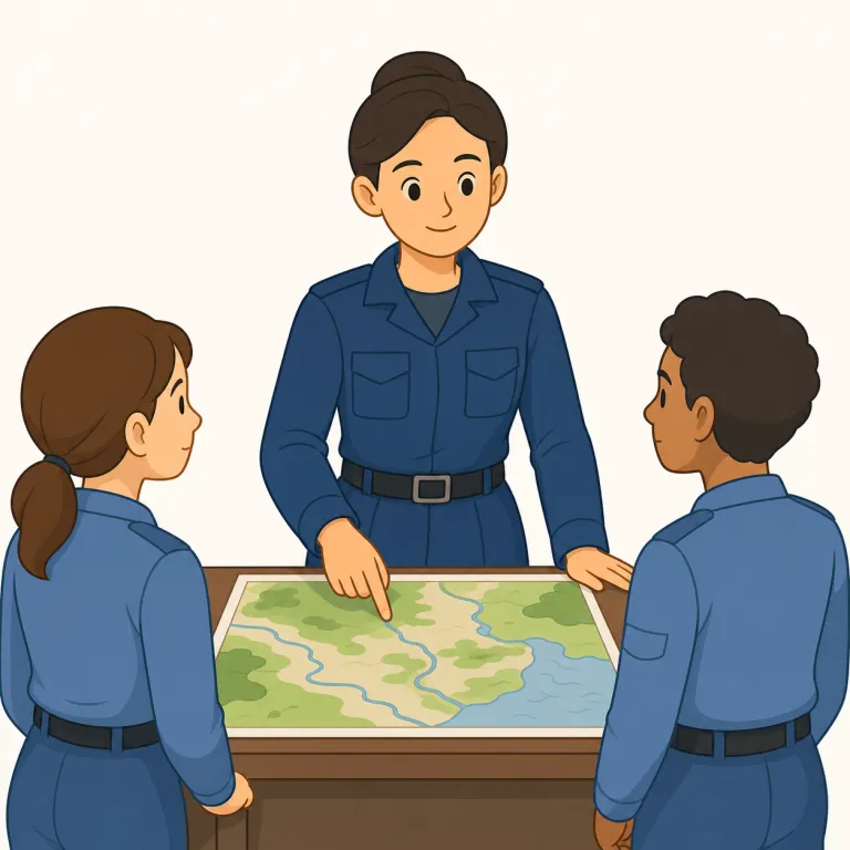 commander（指揮官・名詞）の覚え方イラスト — command を知っていれば commander は「命令する人」