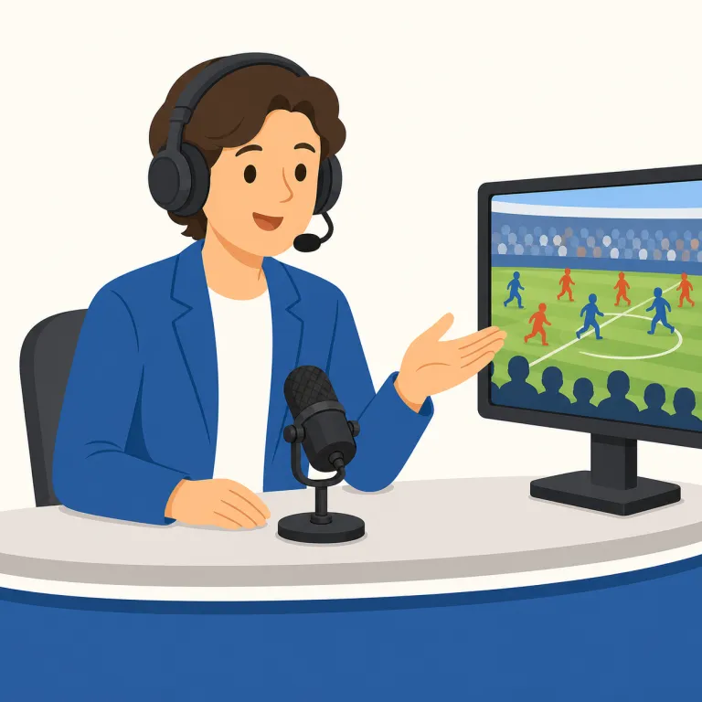 commentatorの覚え方イラスト