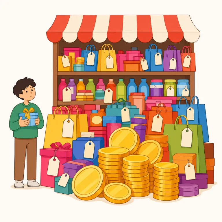 commercialism（商業主義・名詞）の覚え方イラスト — commercial が分かれば核は見える語
