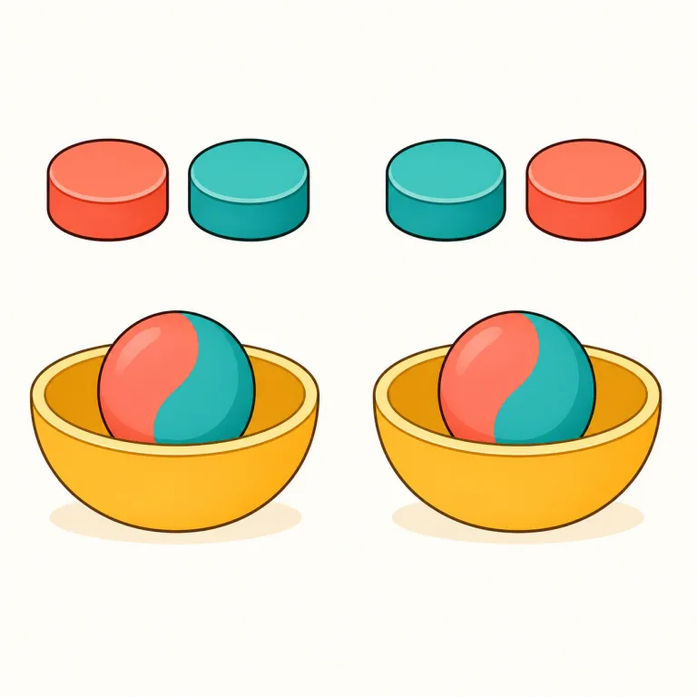 commutative（可換・形容詞）の覚え方イラスト — commutative は、まず中に見える common / community の com- を「いっしょに」、mutual や mutable に近い mut- を「入れ替…