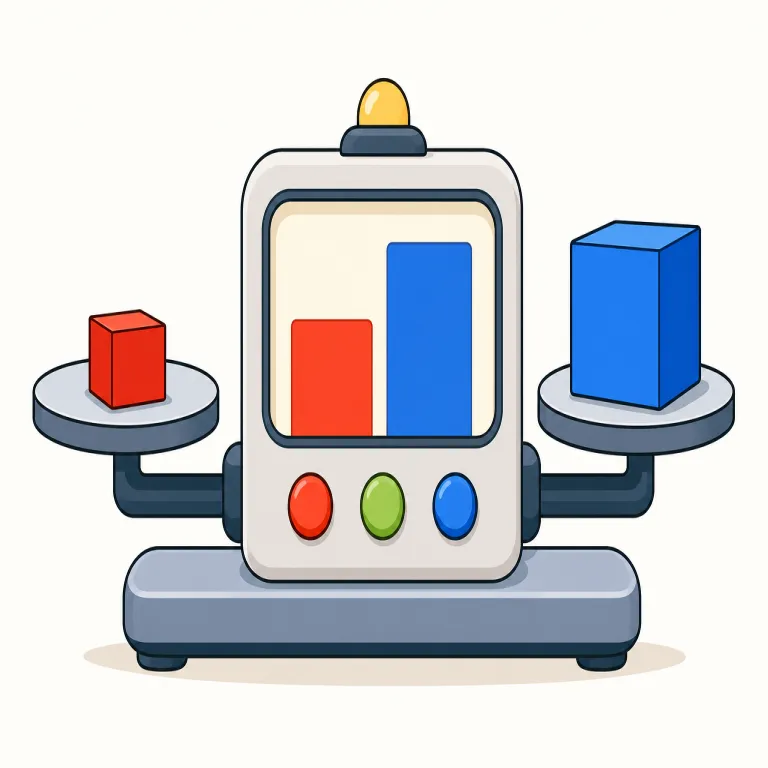 comparator（比較器、コンパレータ・名詞）の覚え方イラスト — compare が「比べる」だと分かれば、comparator はそのまま「比べるもの」