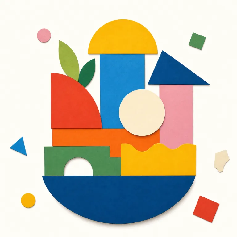 composition（構成・名詞）の覚え方イラスト — この composition は「作文」ではなく、部分がどう組み合わさって全体を作っているかを表す「構成」の意味です