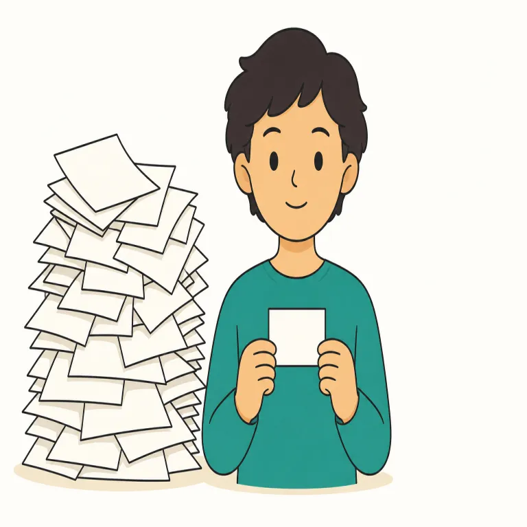 concisely（簡潔に・副詞）の覚え方イラスト — concise を知っていれば、その副詞形が concisely