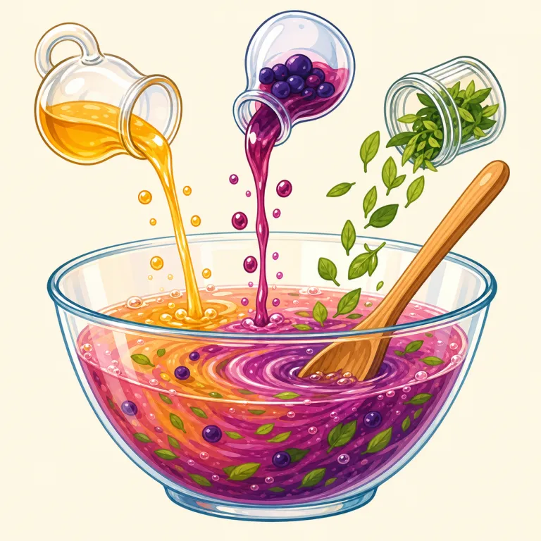 concoction（混合物・名詞）の覚え方イラスト