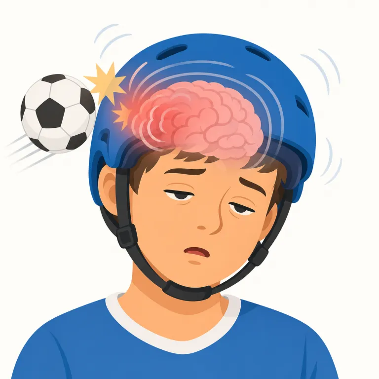 concussionの覚え方イラスト