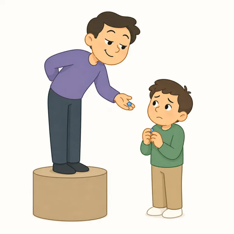 condescendの覚え方イラスト