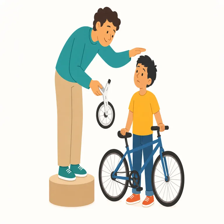 condescending（見下したような・形容詞）の覚え方イラスト — descending に descend を見つけると覚えやすいです