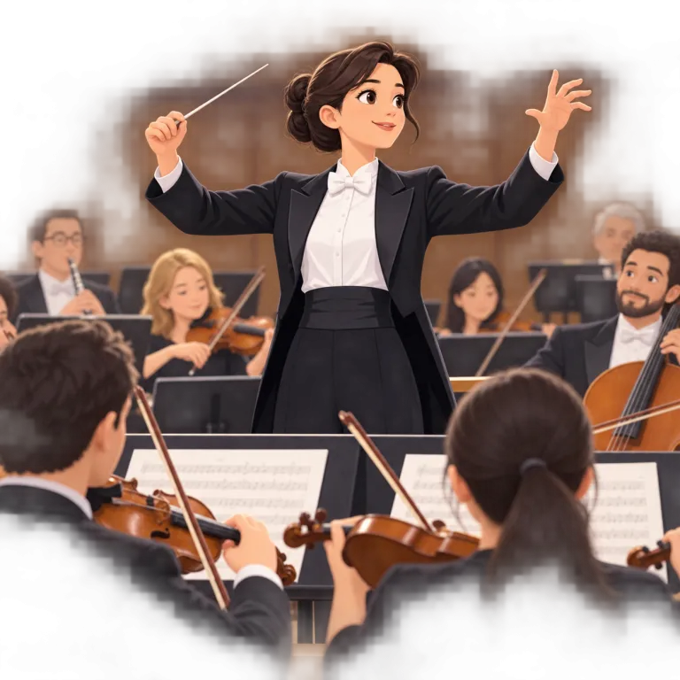 conduct（指揮する・verb）の覚え方イラスト