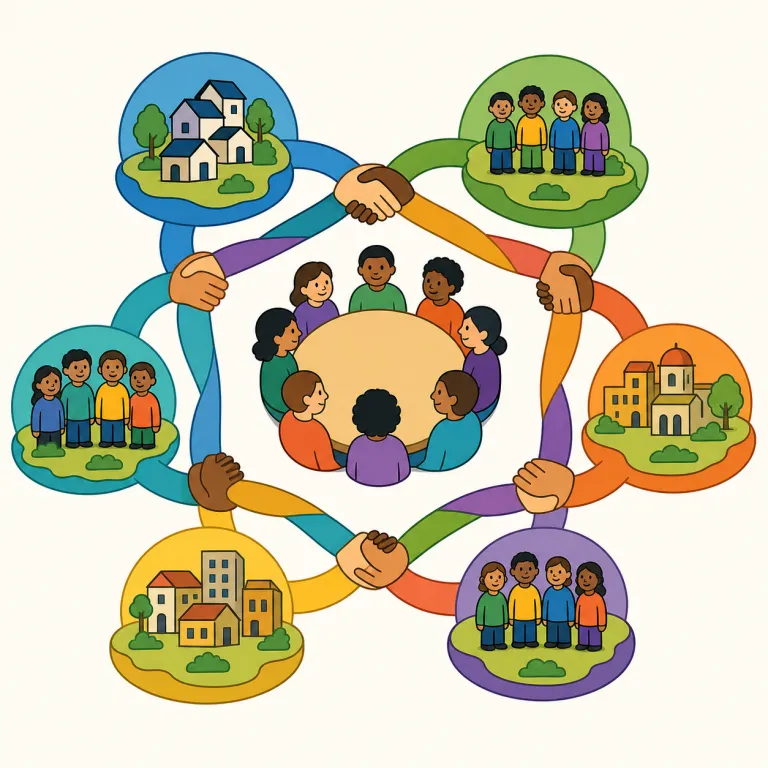 confederacy（連合・名詞）の覚え方イラスト — confederacy は federal / federation を知っていると覚えやすい