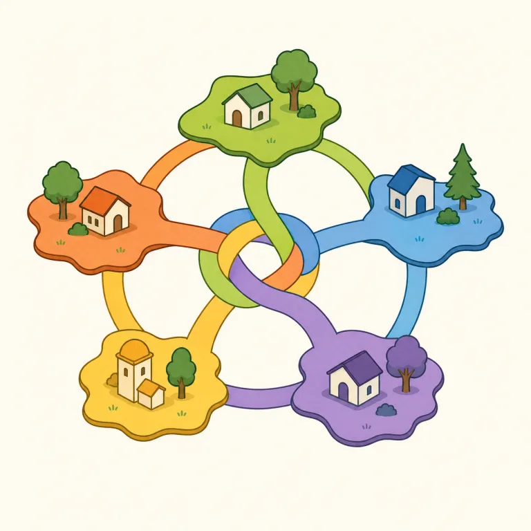 confederation（連合・名詞）の覚え方イラスト — まず federation を知っていると覚えやすい語です